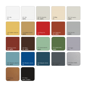 Paleta cromatica tabla cutata